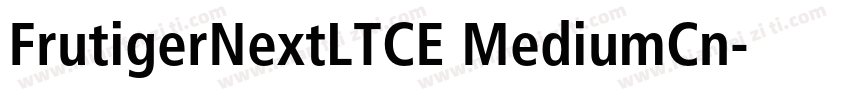 FrutigerNextLTCE MediumCn字体转换